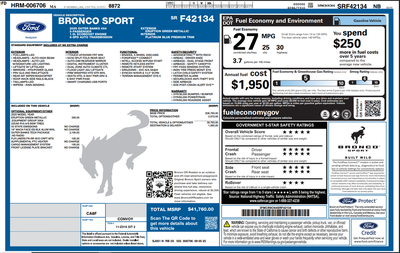 2025 Ford Bronco Sport Outer Banks