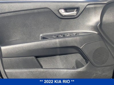 2022 Kia Rio S