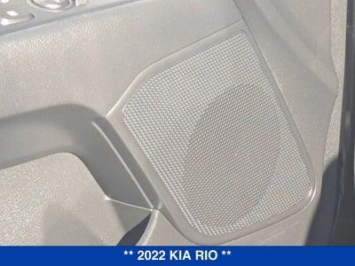 2022 Kia Rio S