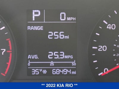2022 Kia Rio S