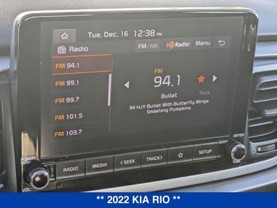 2022 Kia Rio S