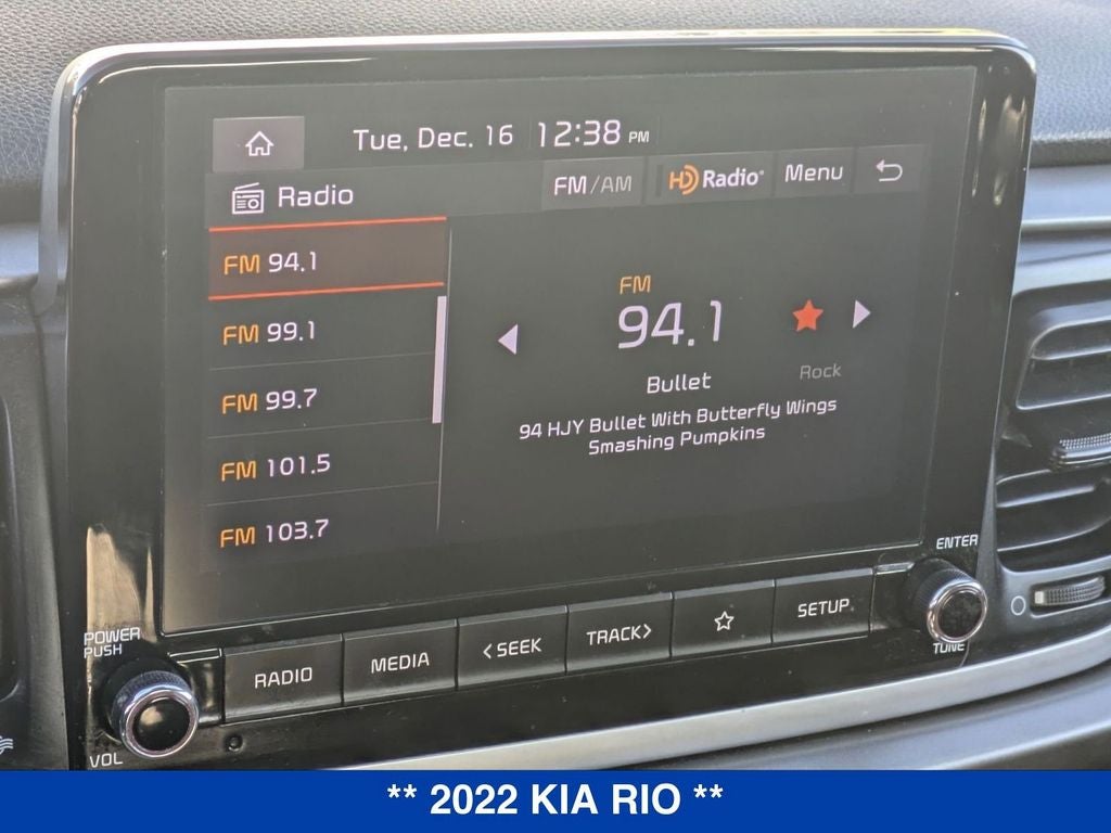 2022 Kia Rio S