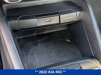 2022 Kia Rio S