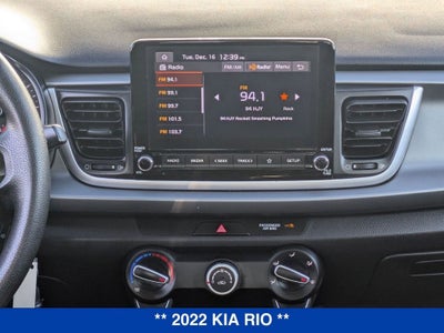2022 Kia Rio S