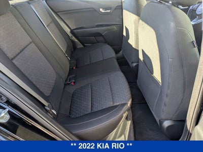 2022 Kia Rio S