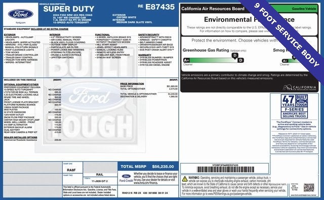 2024 Ford F-350SD XL Service Body