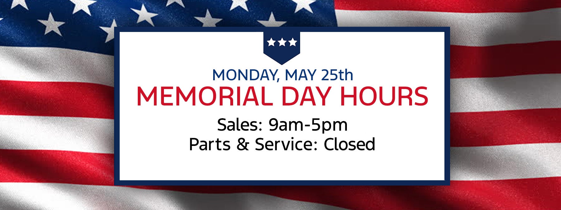 memorial day