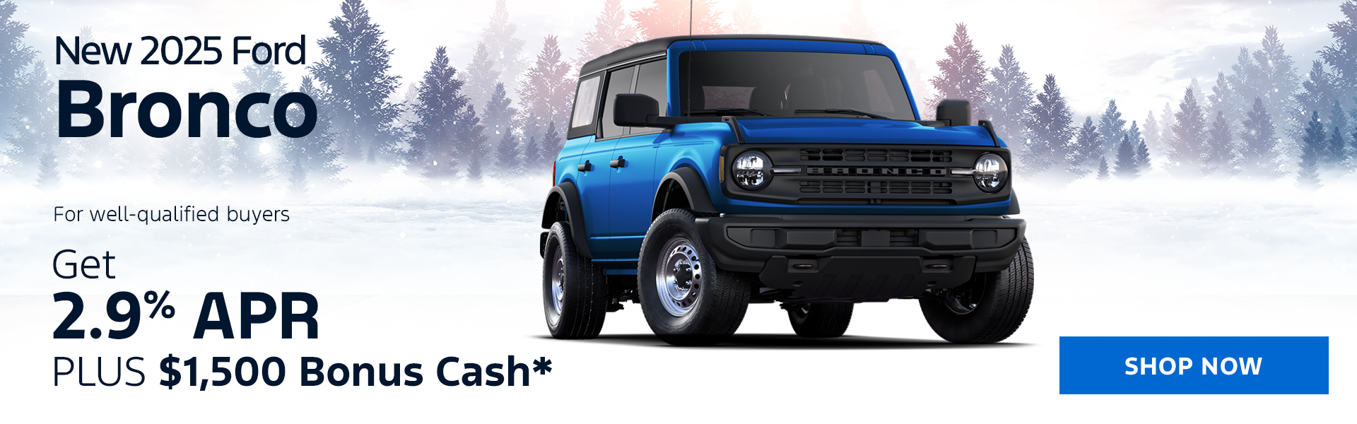 New 2025 Ford Bronco