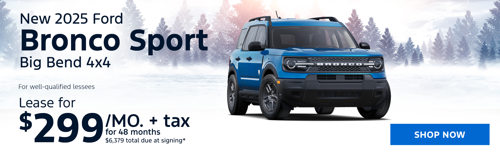 New 2025 Ford Bronco Sport Big Bend 4x4