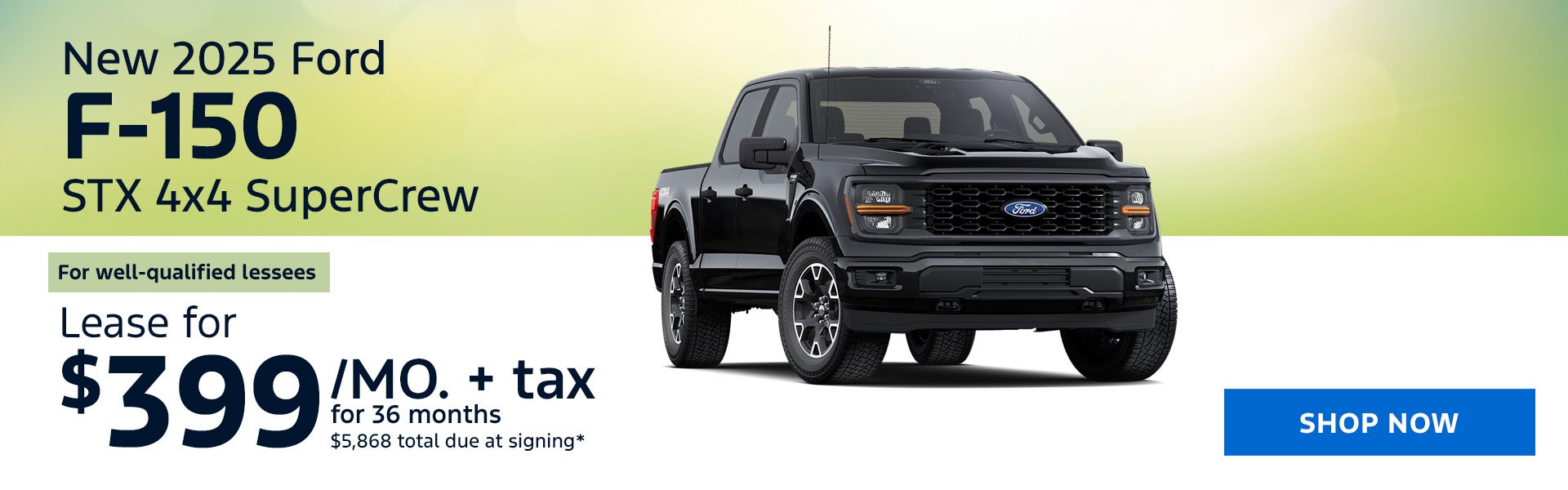 New 2025 Ford F-150 STX 4x4 SuperCrew