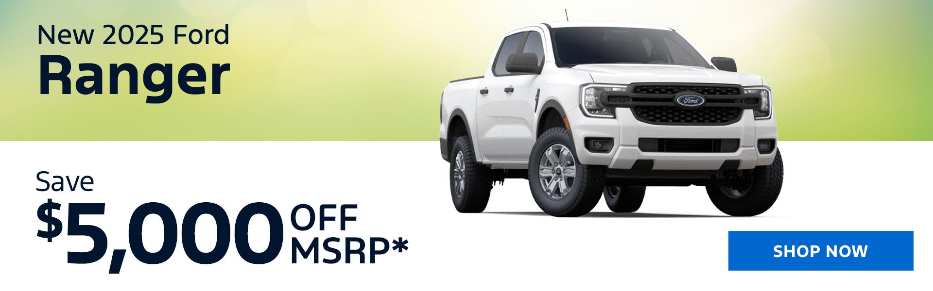 New 2025 Ford Ranger