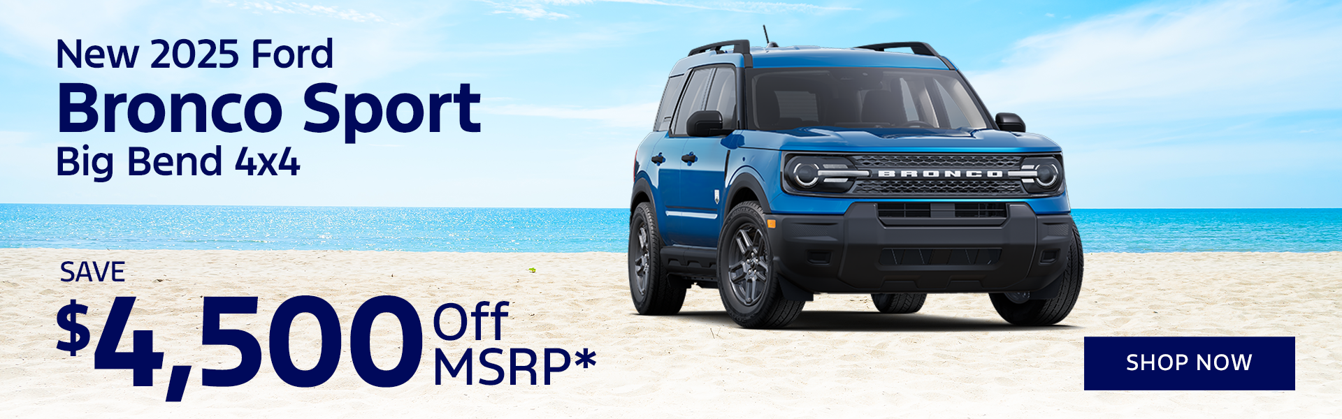 New 2025 Ford Bronco Sport Big Bend 4x4