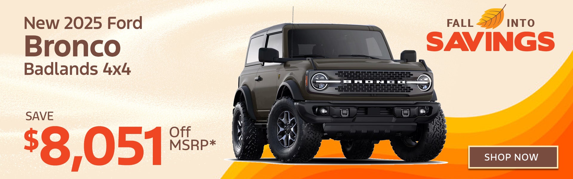 New 2025 Ford Bronco Badlands 4x4