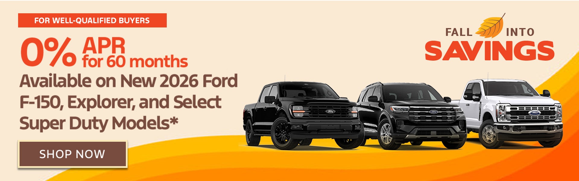 New 2026 Ford F-150, Explorer, and Select Super Duty Models