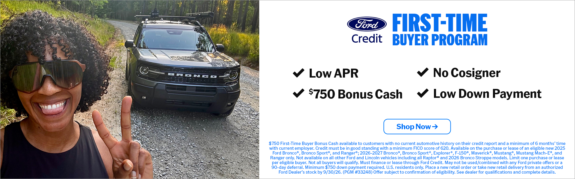 Ford Credit First-time Buyer Program