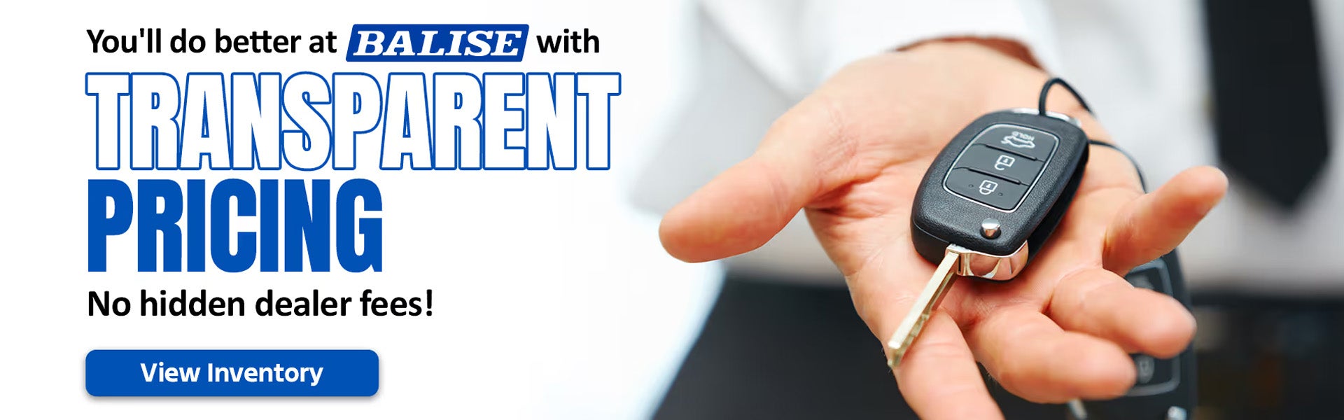 No hidden dealer fees