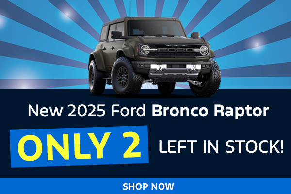New 2025 Ford Bronco Raptor