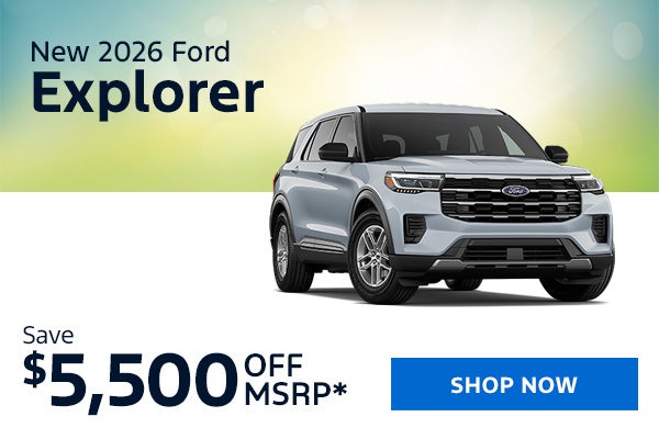 New 2026 Ford Explorer